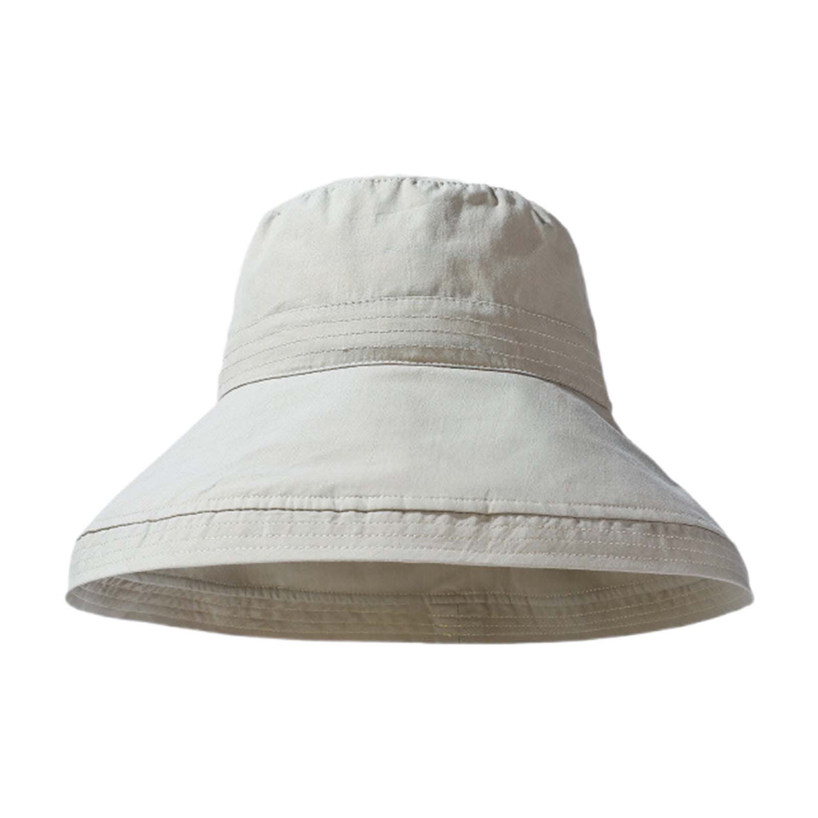 thumbnail image 4 of Sombrero de sol completo para mujer: ala ancha (12-15 cm), protección UPF50+, ala ajustable, plegable, estilo japonés/francés para viajes y uso diario, 4 of 4